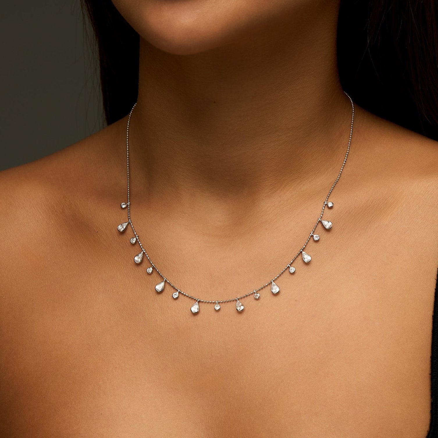 925 | Çiy Damlası Kolye