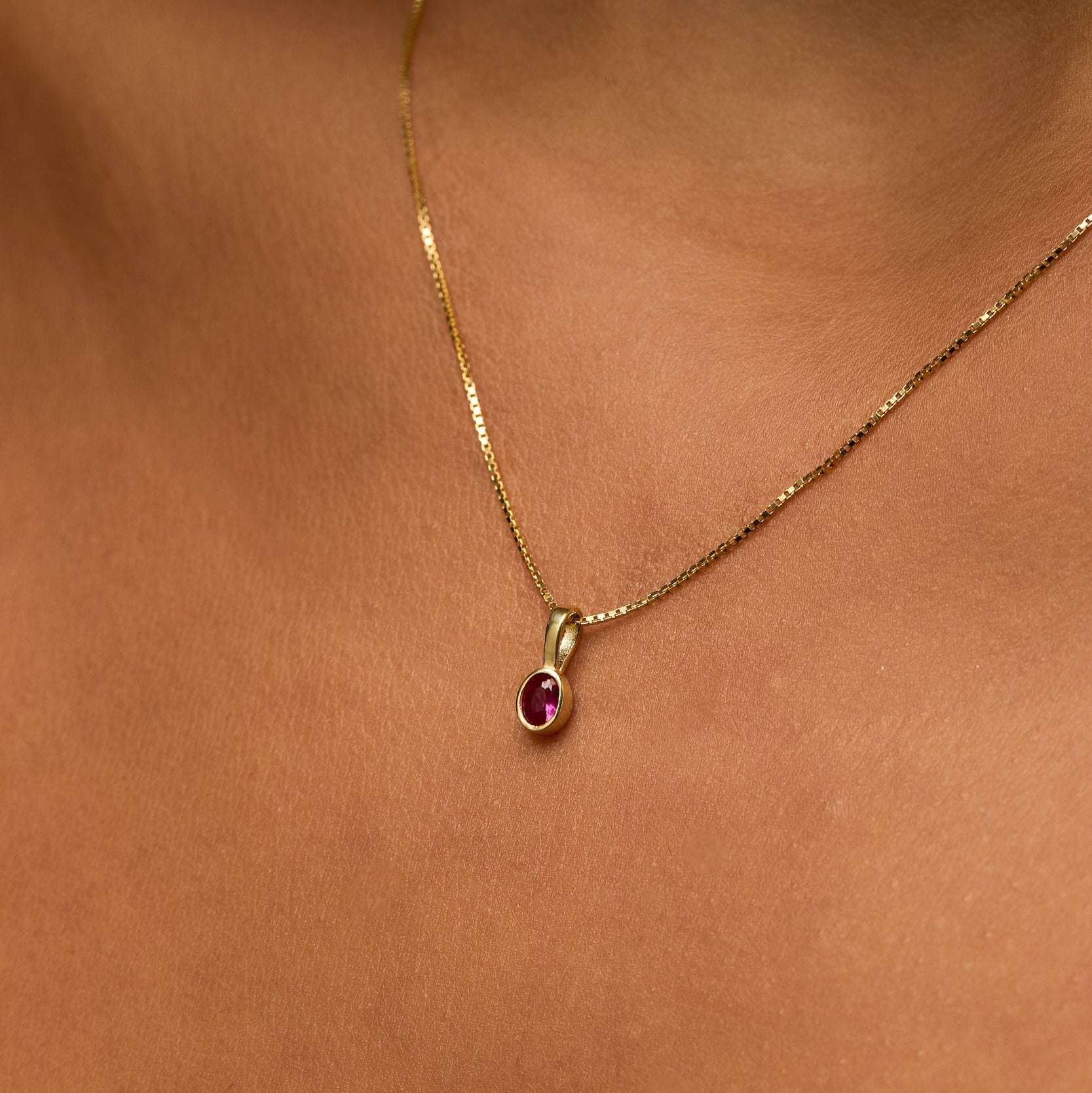 925 | Crimson Drop Kolye