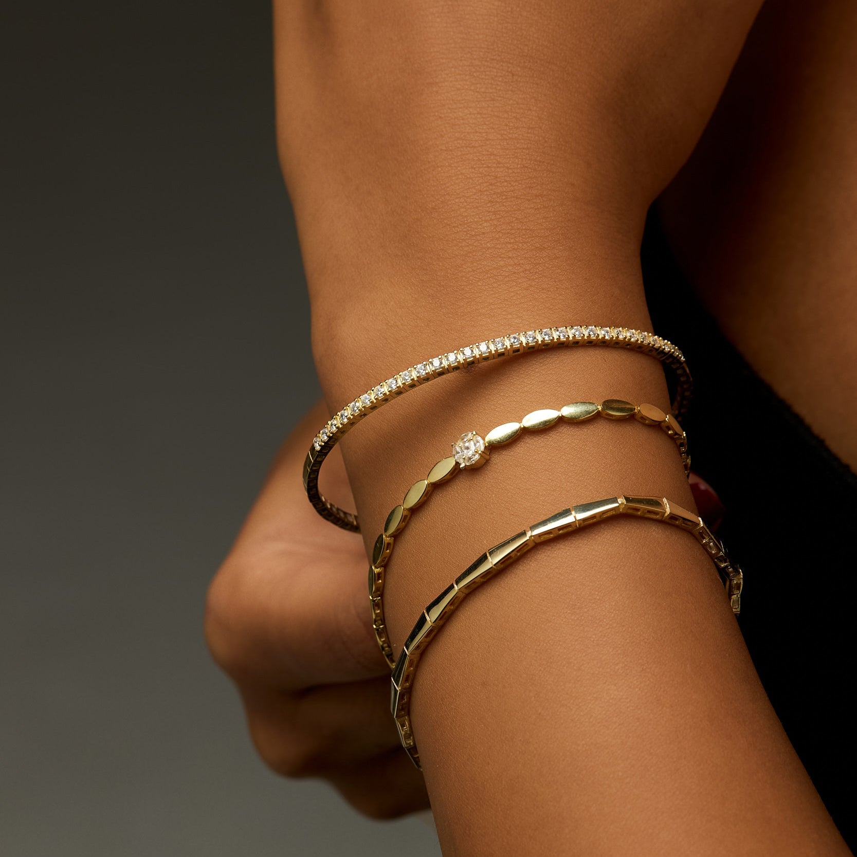 925 | Semi Shine Bileklik