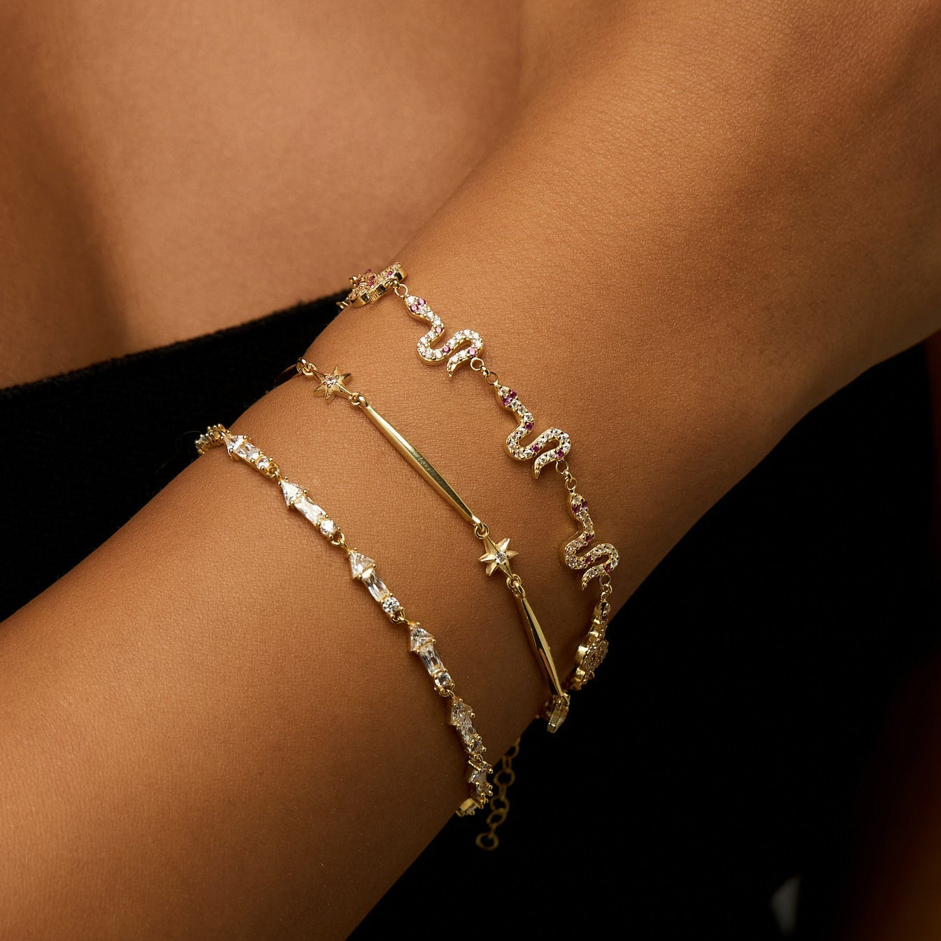 925 | Baget Taş Bileklik