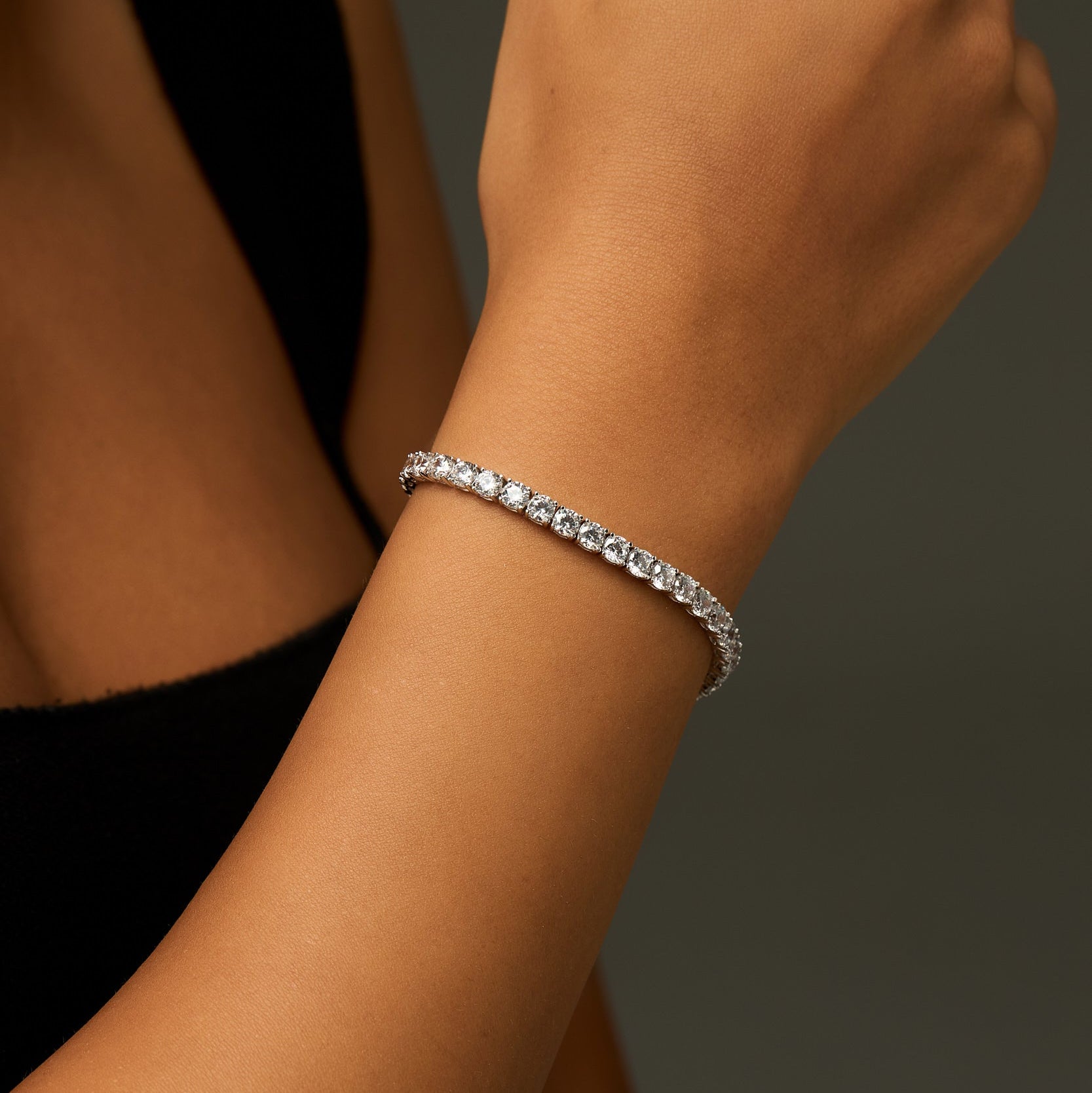 925 | 4MM Su Yolu Bileklik