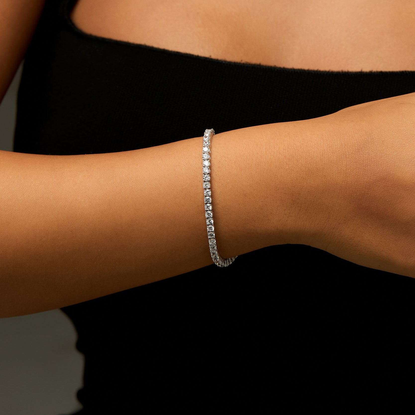 925 | 3MM Su Yolu Bileklik