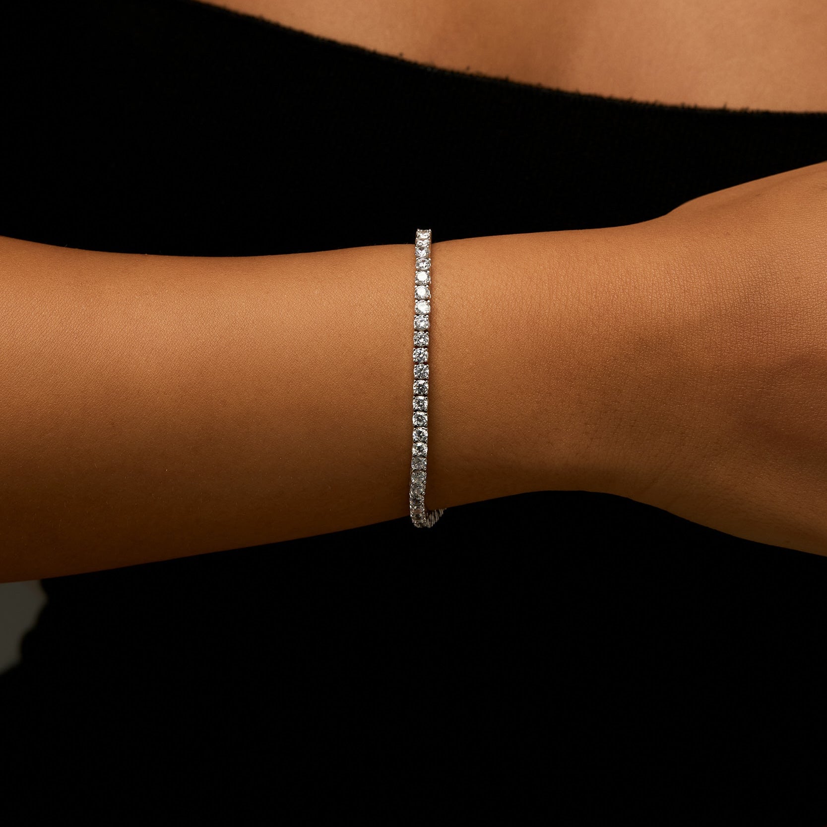 925 | 3MM Su Yolu Bileklik