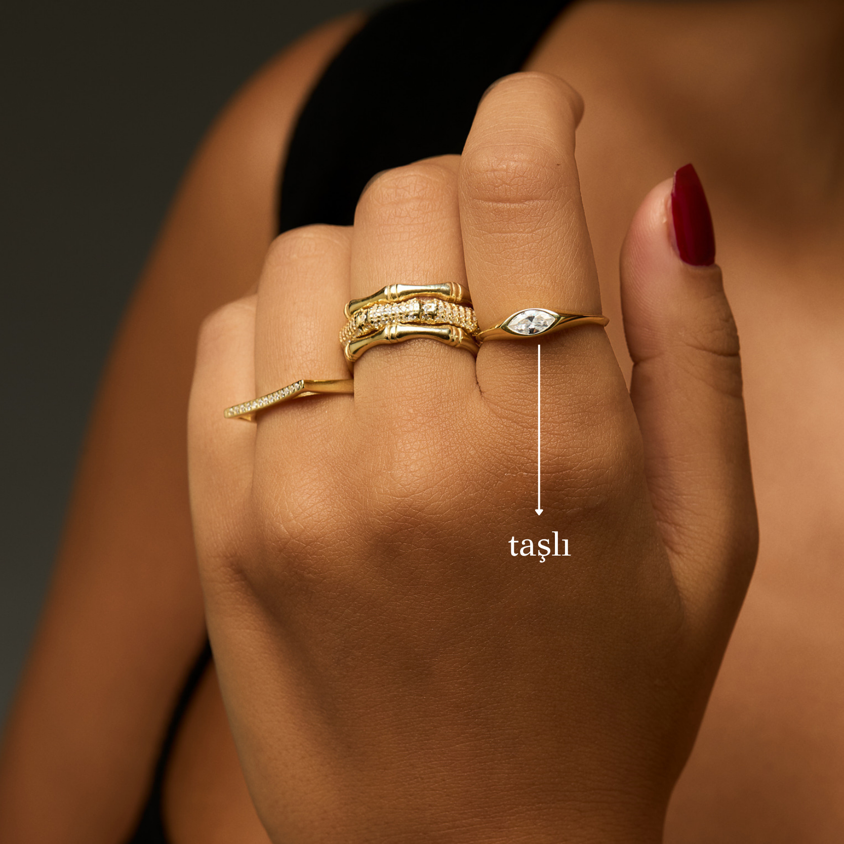 925 | Taşlı Yüzük